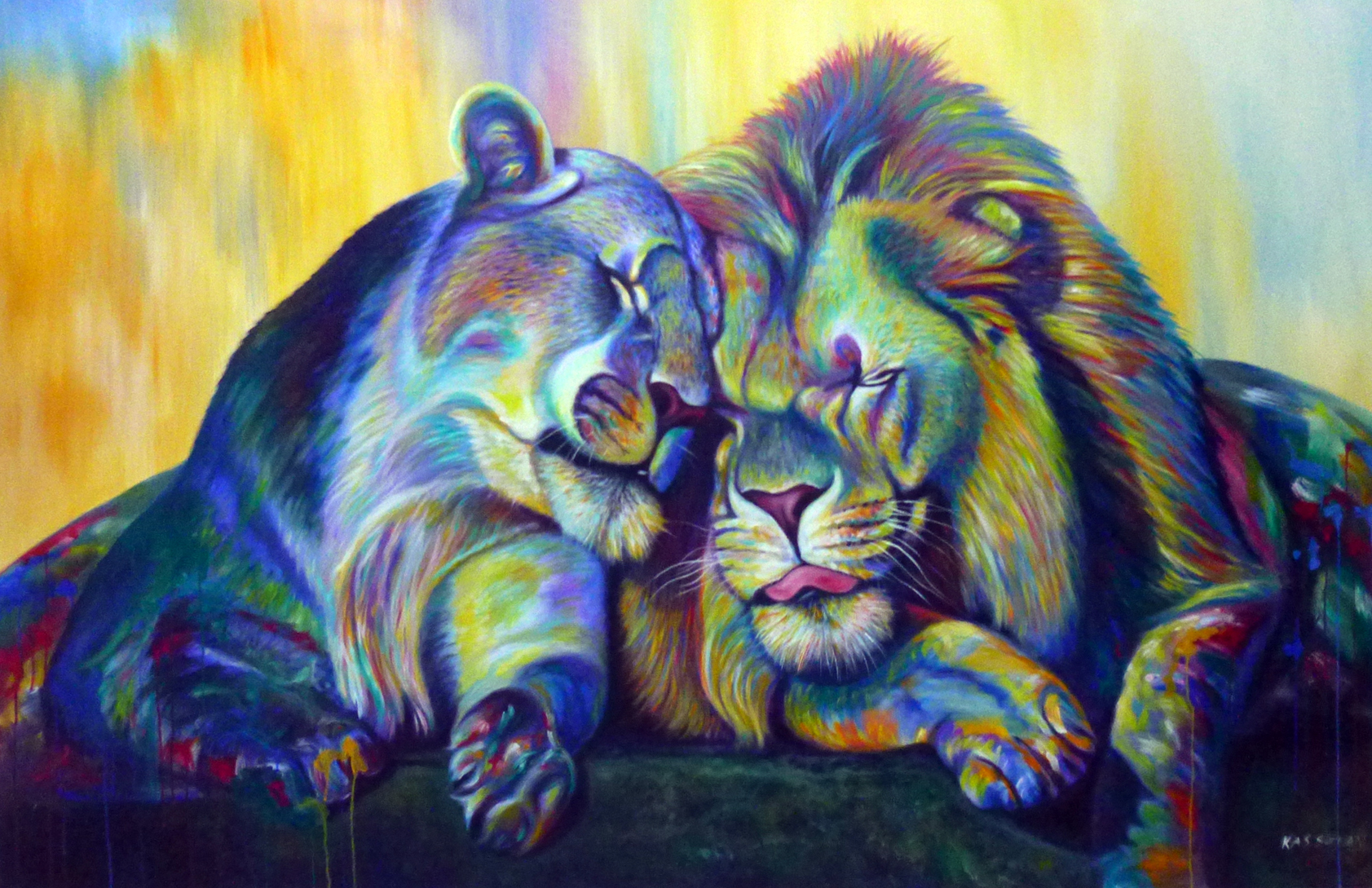 Lion / couple